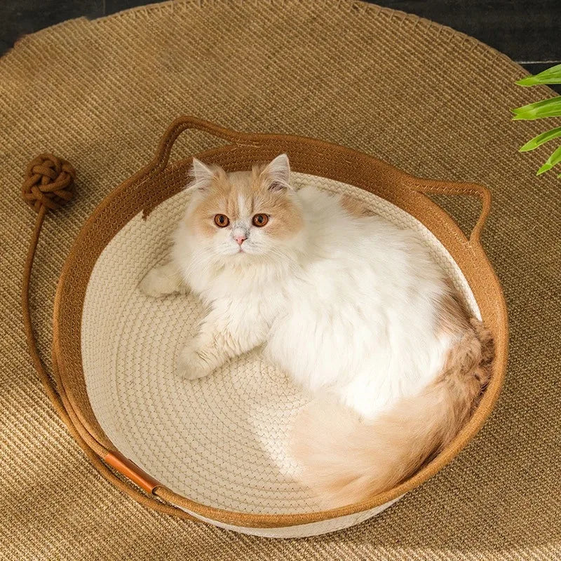 Leichtes Sommerbett für Katzen