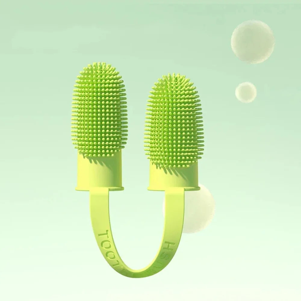 Sanfte Fingerzahnbürste