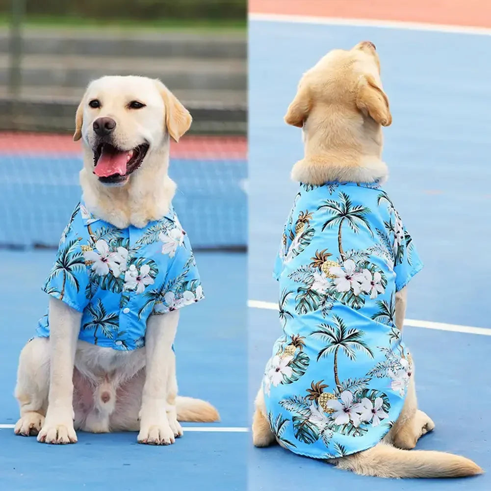 Hawaii-T-Shirt für Hunde