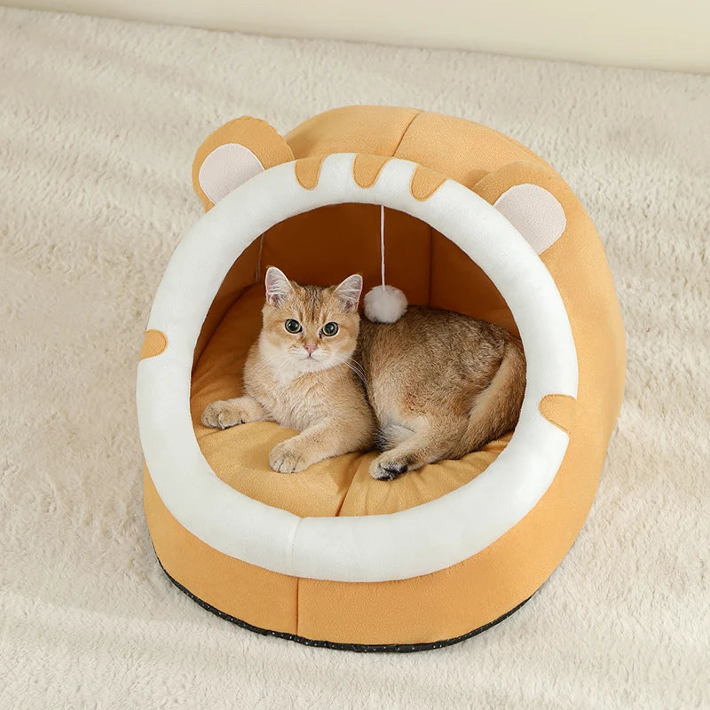 Gemütliche Höhle für Katzen