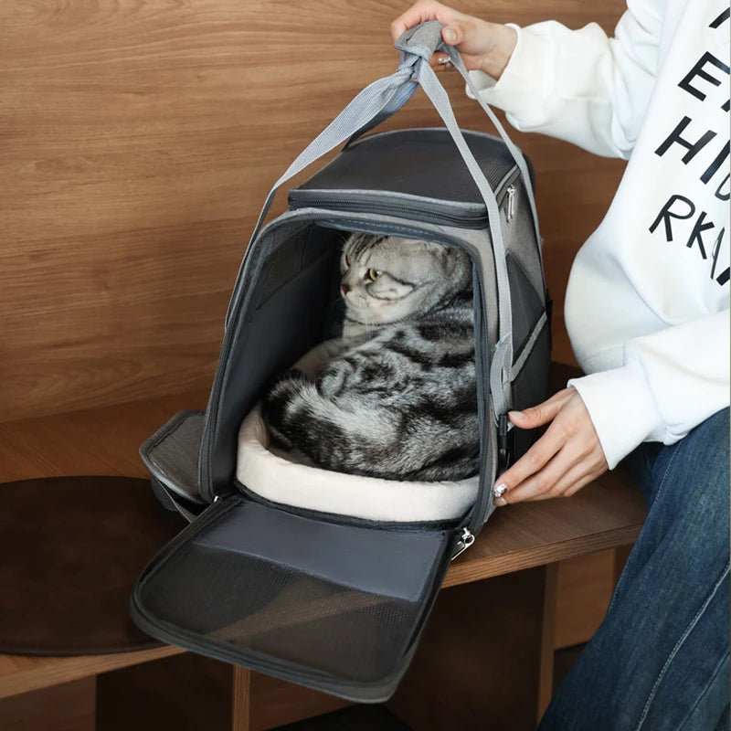 Weiche Tragetasche für Katzen & Hunde