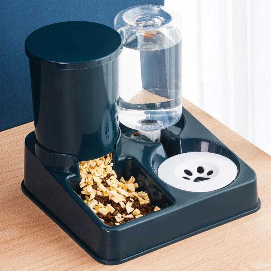 2-in-1 Automatischer Futter- & Wasserspender