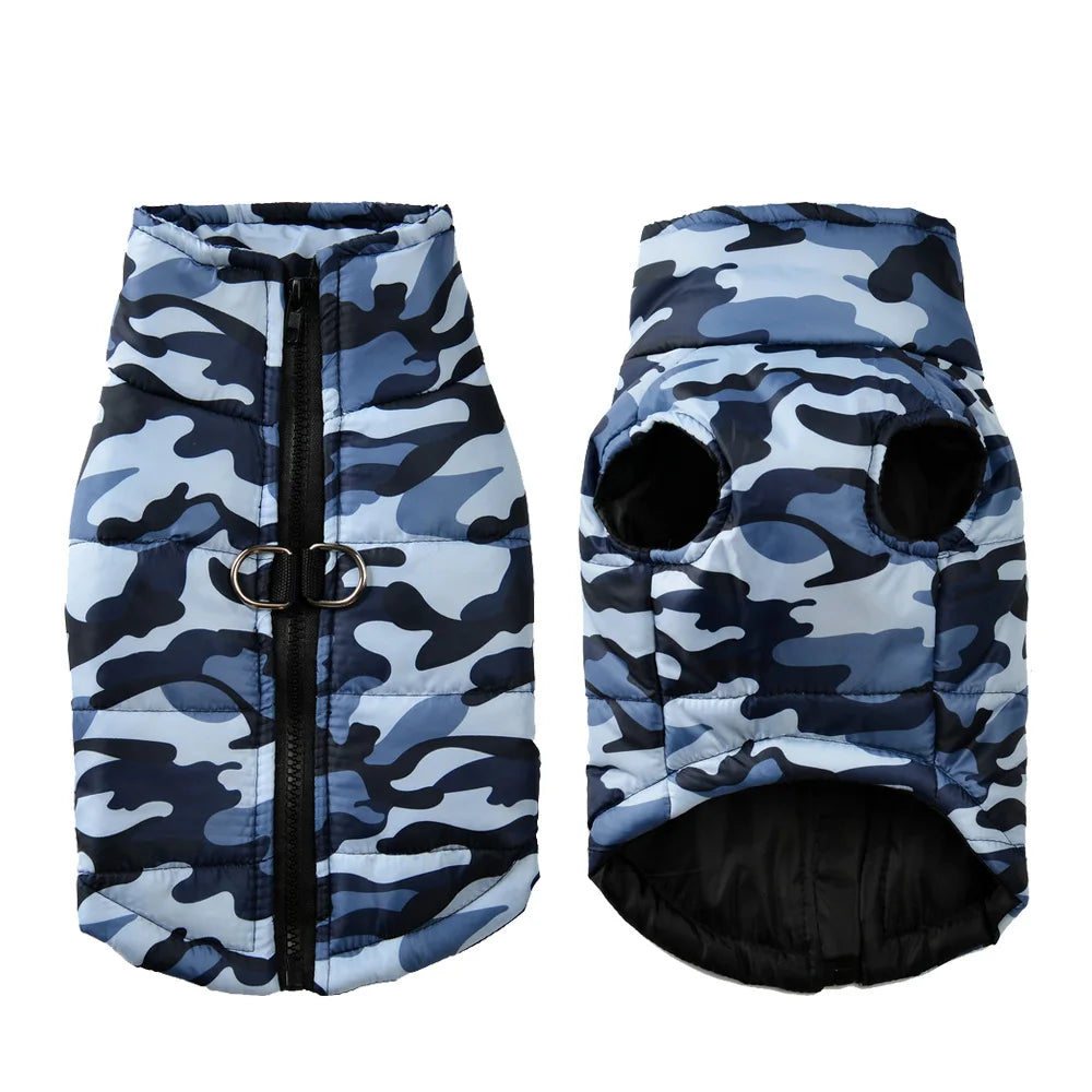 Wasserdichte Winterjacke für große Hunde