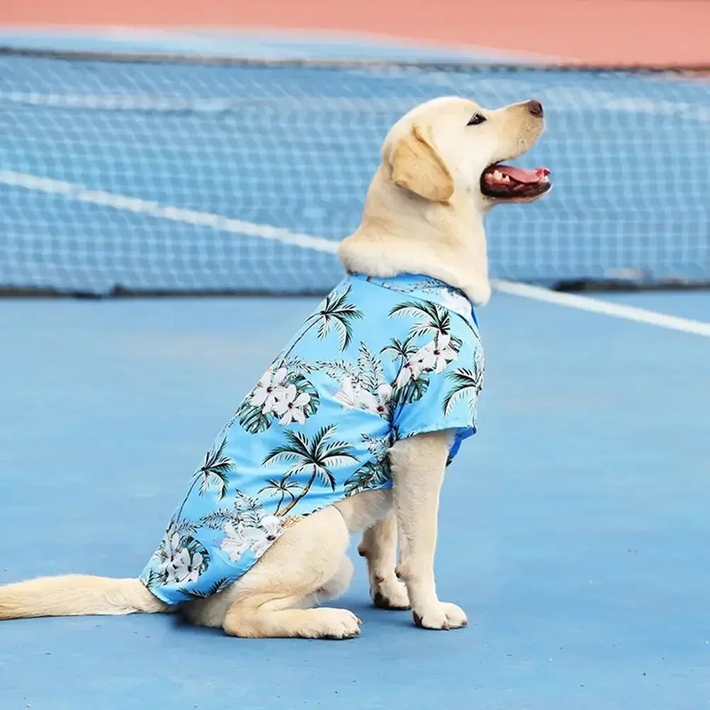 Hawaii-T-Shirt für Hunde