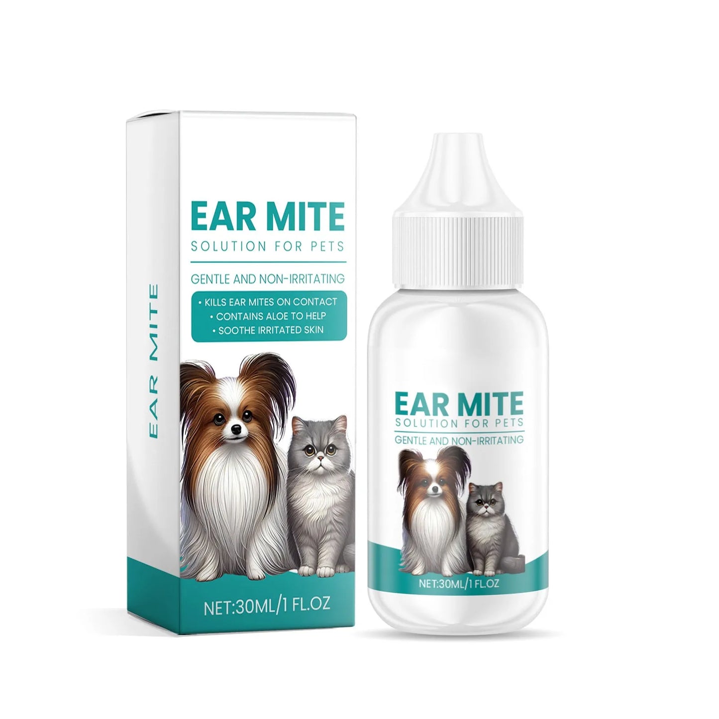 Sanfter Ohrenreiniger für Hunde & Katzen