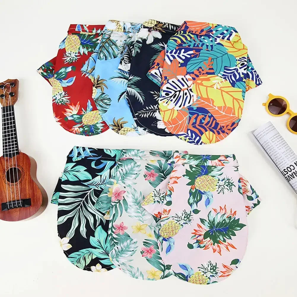 Hawaii-T-Shirt für Hunde