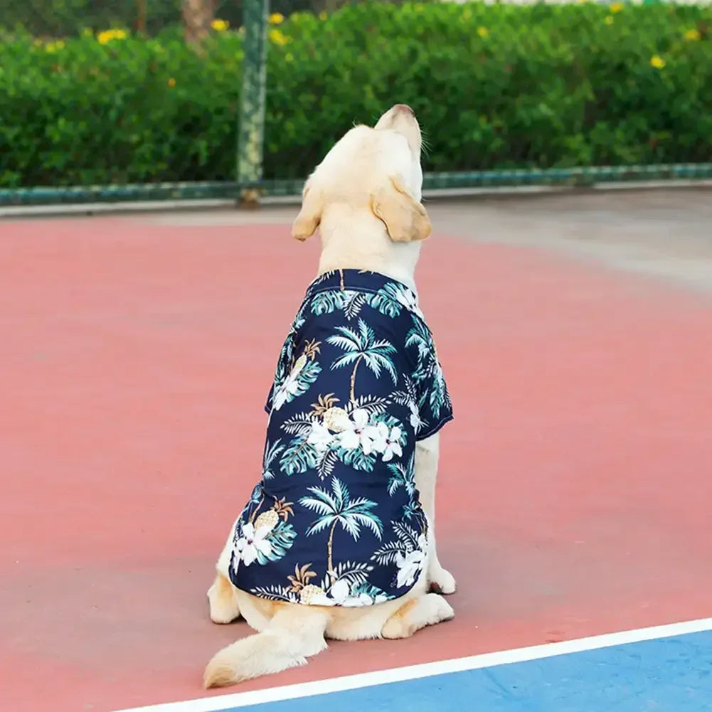 Hawaii-T-Shirt für Hunde