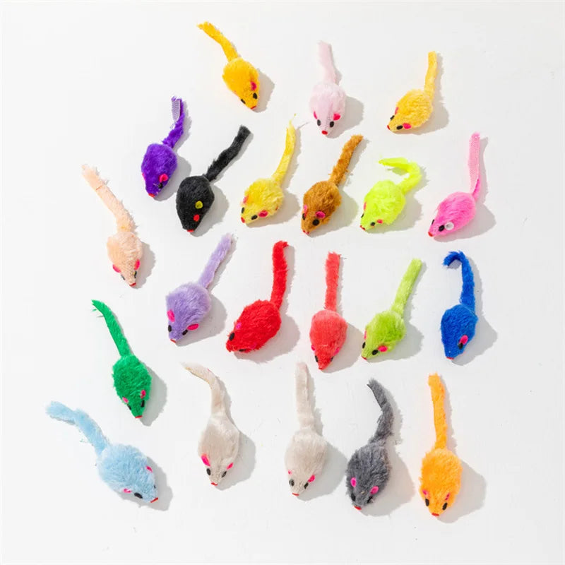 Bunte Fellmäuse