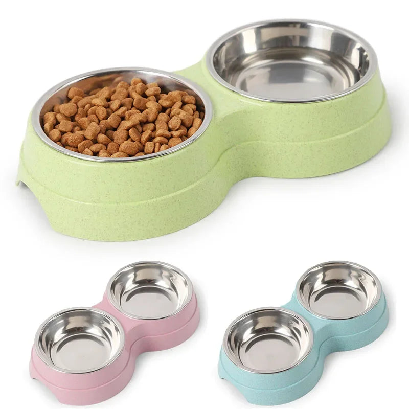 Doppelnapf für Katzen & kleine Hunde