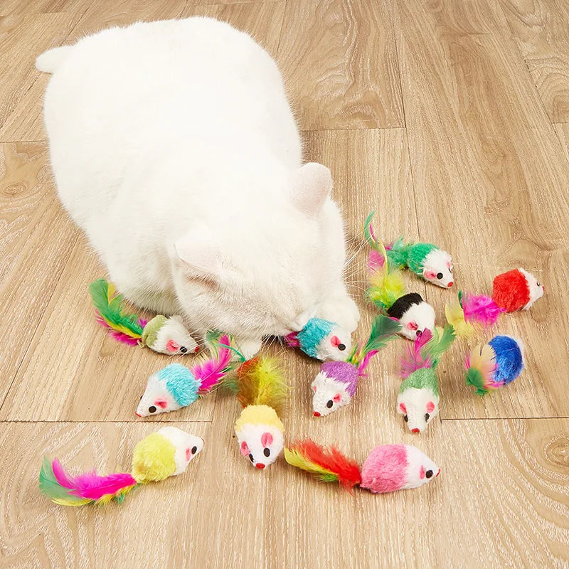 Bunte Fellmäuse
