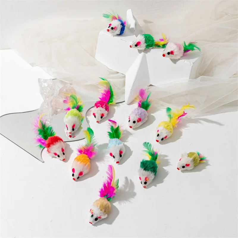 Bunte Fellmäuse