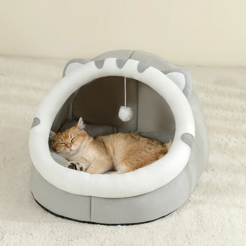 Gemütliche Höhle für Katzen