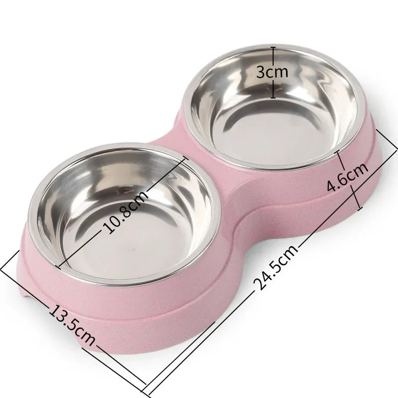 Doppelnapf für Katzen & kleine Hunde