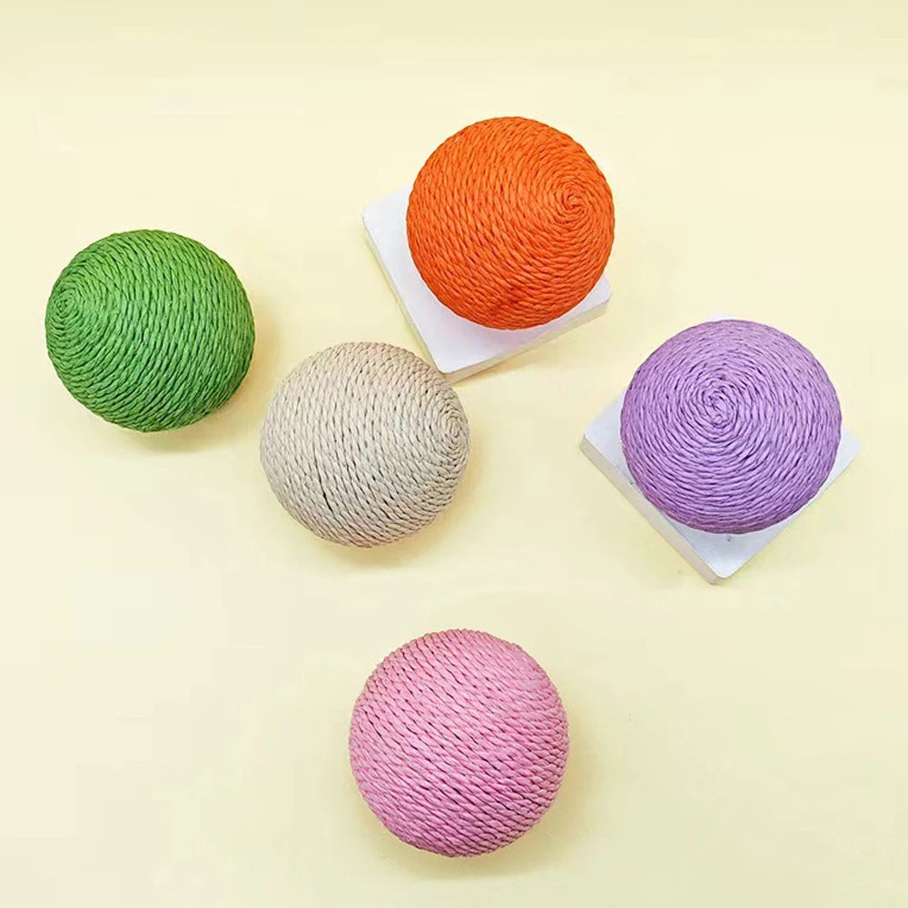Großer Sisal-Kratzball