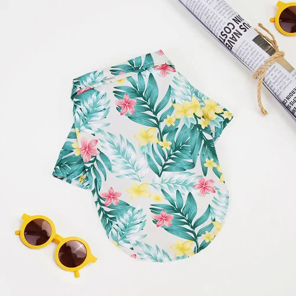 Hawaii-T-Shirt für Hunde