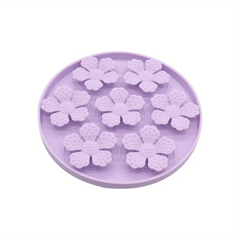 Schleckmatte mit Saugnäpfen