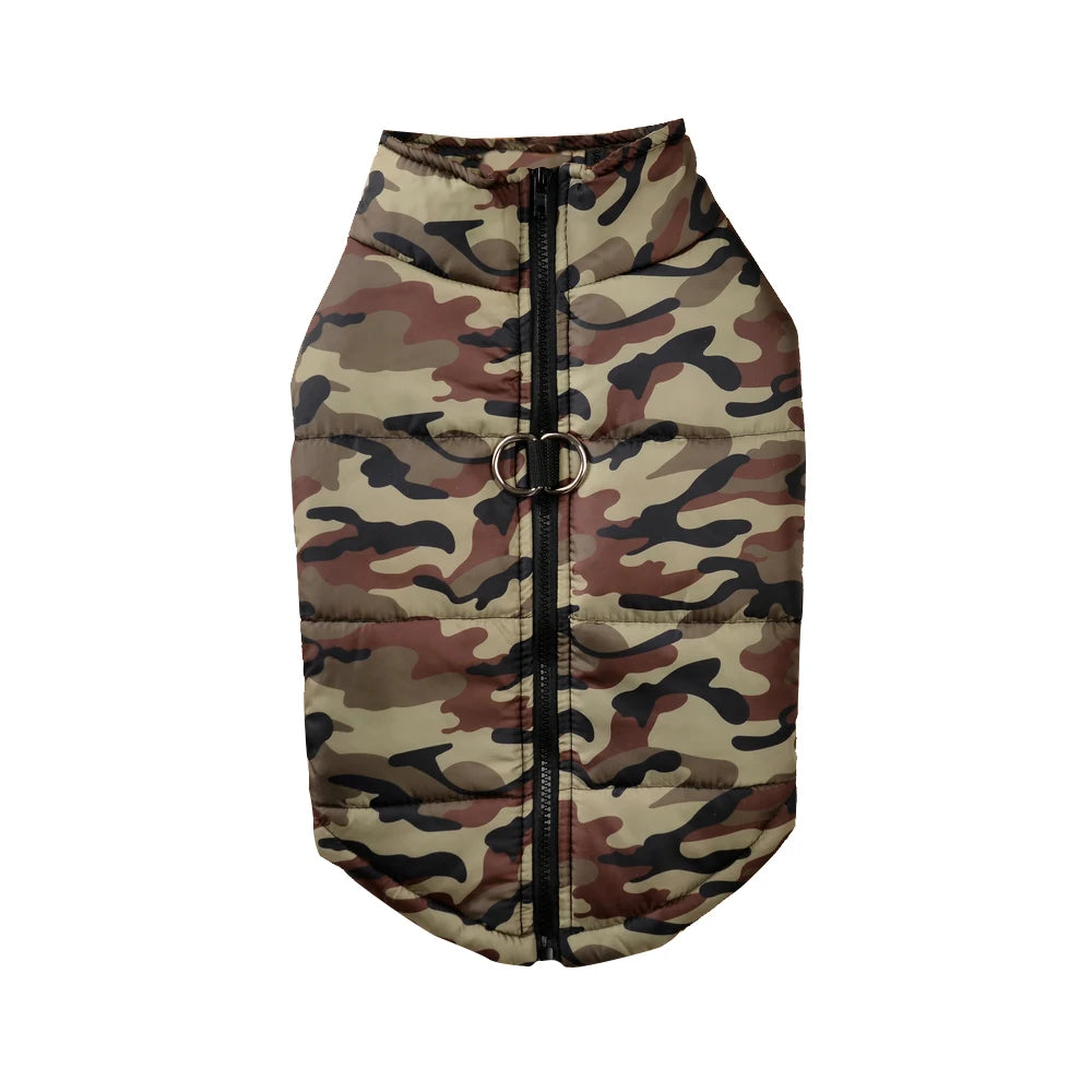 Wasserdichte Winterjacke für große Hunde