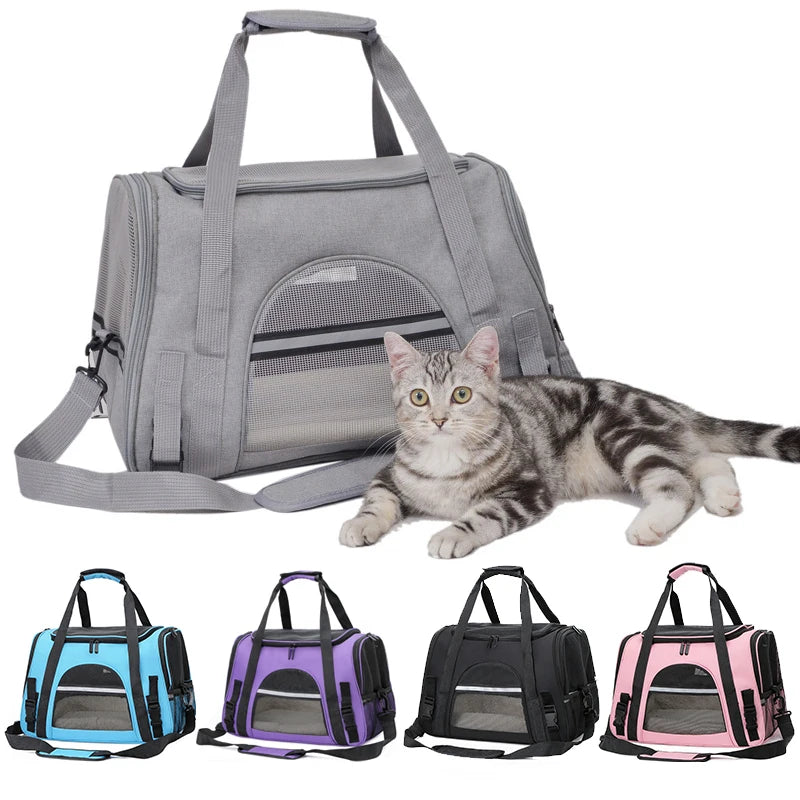 Weiche Tragetasche für Katzen & Hunde
