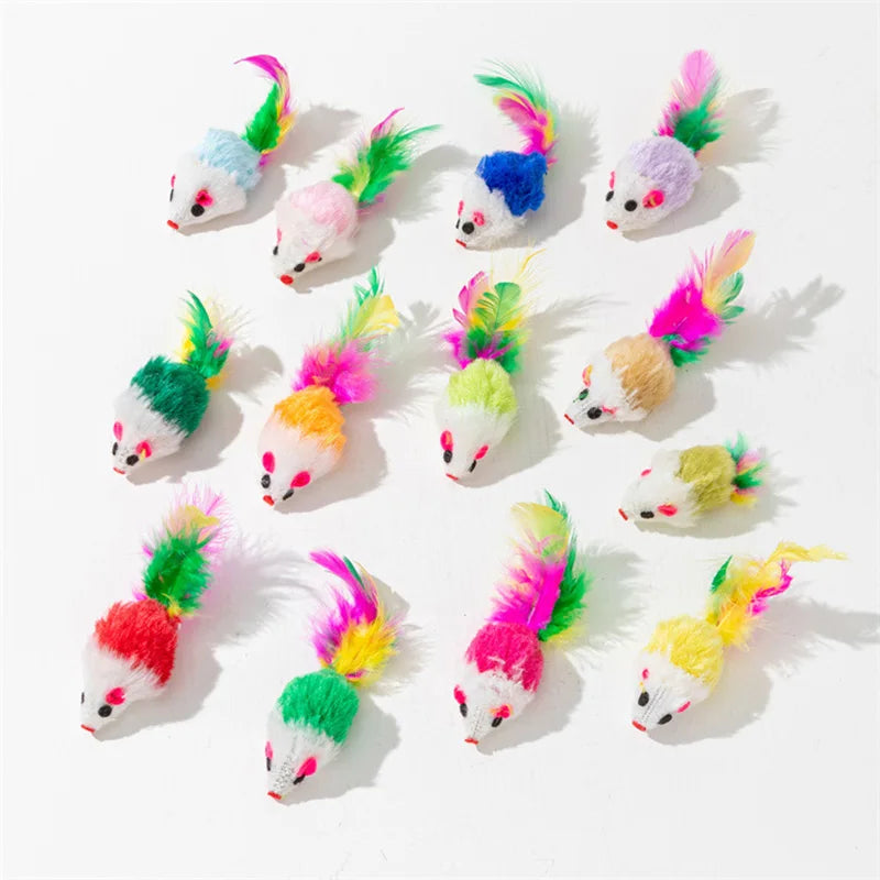 Bunte Fellmäuse