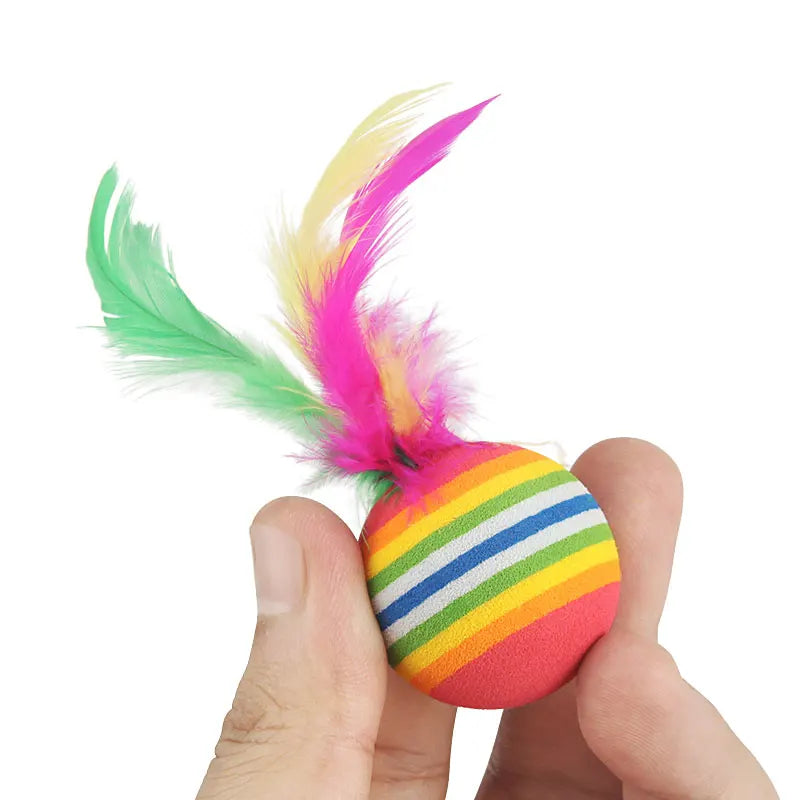 10stk. Regenbogenbälle