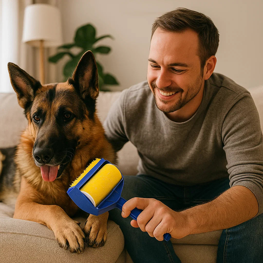 HaarFrei 3-in-1 Roller – Wiederverwendbarer Haustier Haarentferner