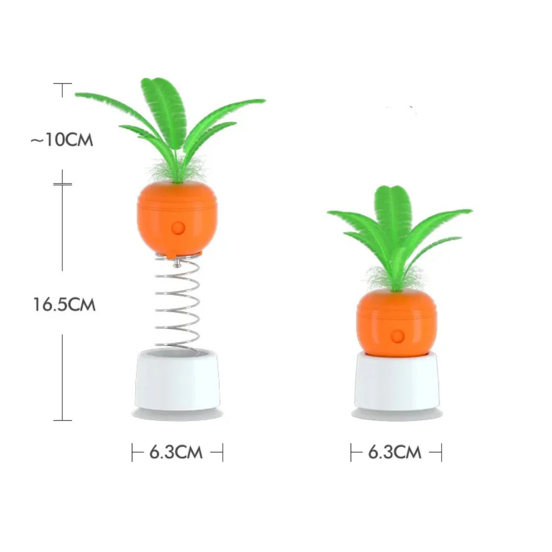 SpielInstinkt – Intelligentes Katzenspielzeug mit Federn & Leckerli-Ausgabe