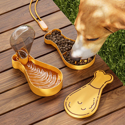 DrumDish Travel Feeder