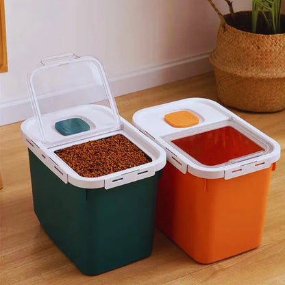 FutterSmart – Aufbewahrungsbehälter mit Deckel & Dosierhilfe