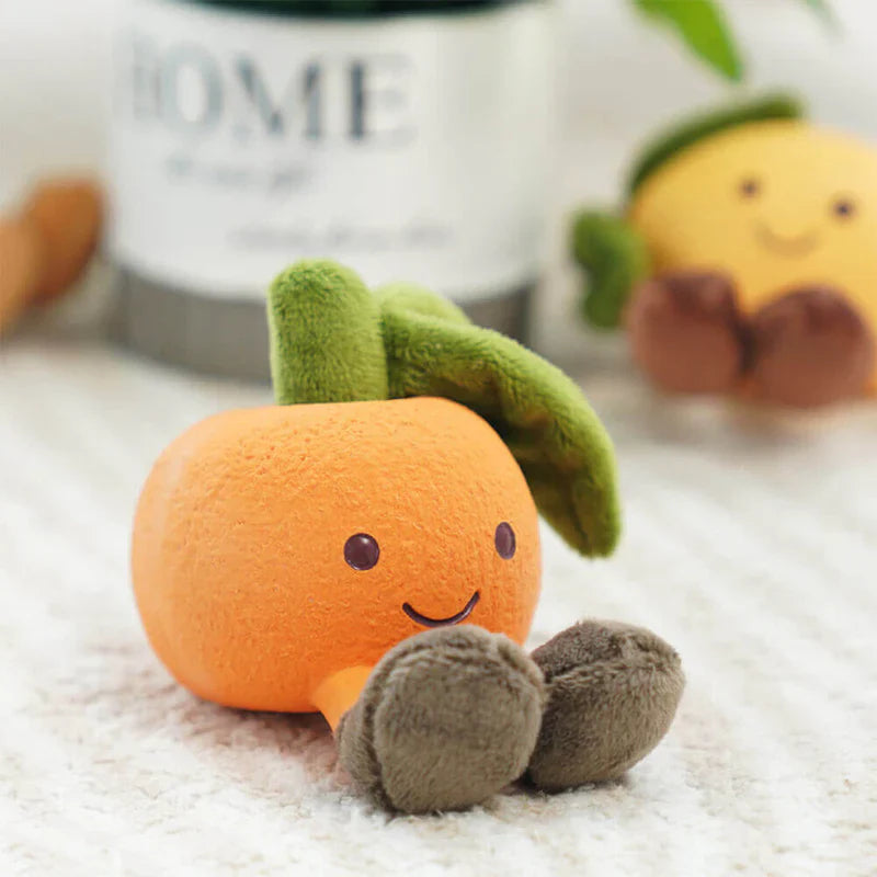 FruchtFun – Quietschendes Hundespielzeug im Obst-Look