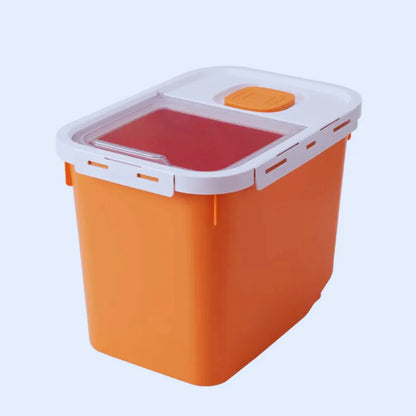 FutterSmart – Aufbewahrungsbehälter mit Deckel & Dosierhilfe