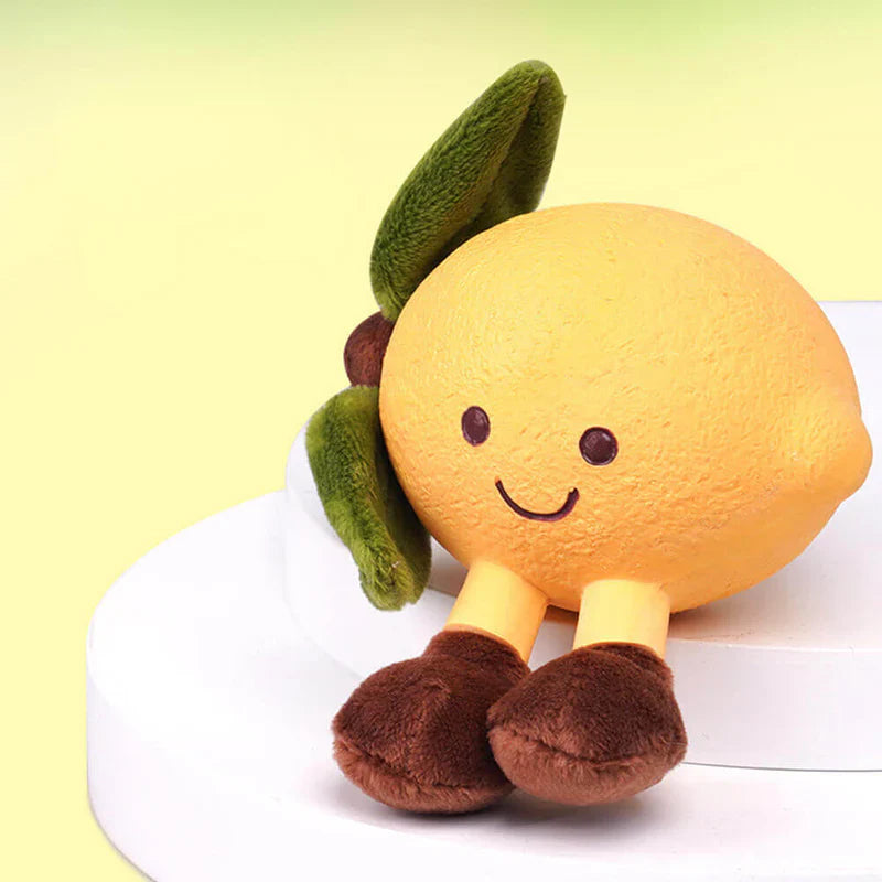 FruchtFun – Quietschendes Hundespielzeug im Obst-Look