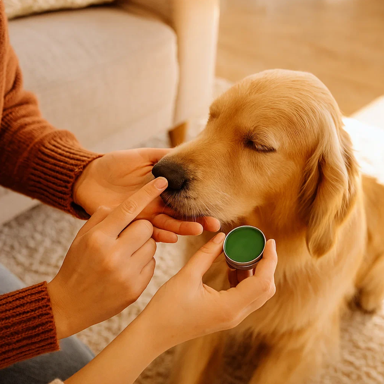 Pflege- & Schutzcreme für Hundeschnauzen
