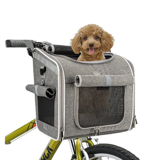 Hunde-Transporttasche 3-in-1 für Fahrräder