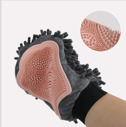 Fellpflege-Handschuh für Massage & Haarentfernung