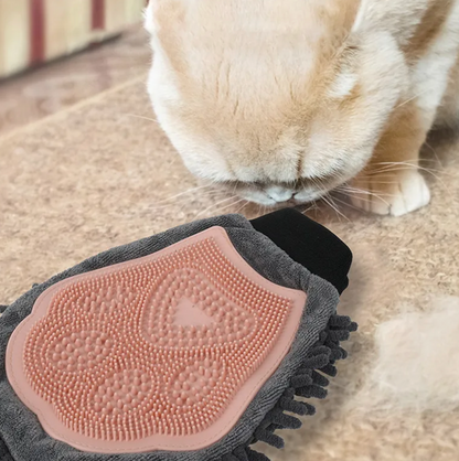 Fellpflege-Handschuh für Massage & Haarentfernung