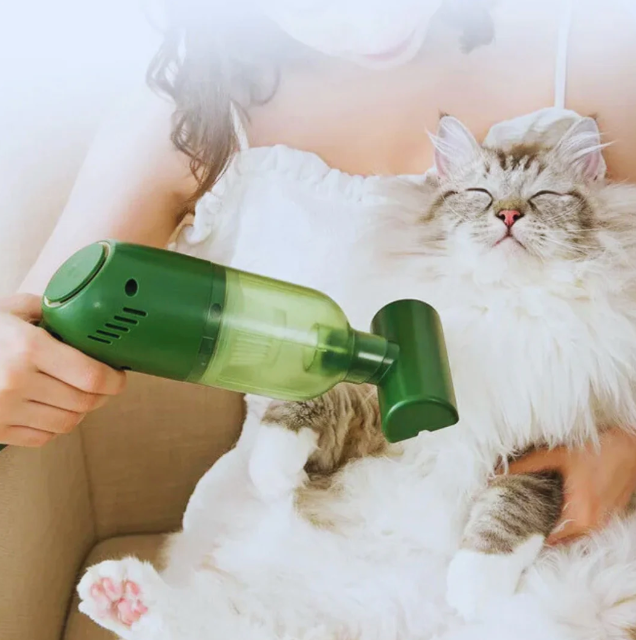 FellFrei – Handstaubsauger für Tierhaare mit starker Saugkraft