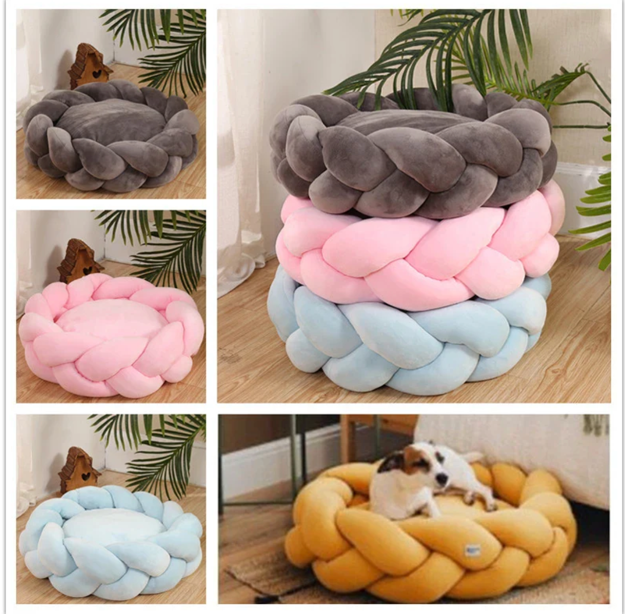 TraumNest – Luxus-Hundebett für stilvollen Schlaf