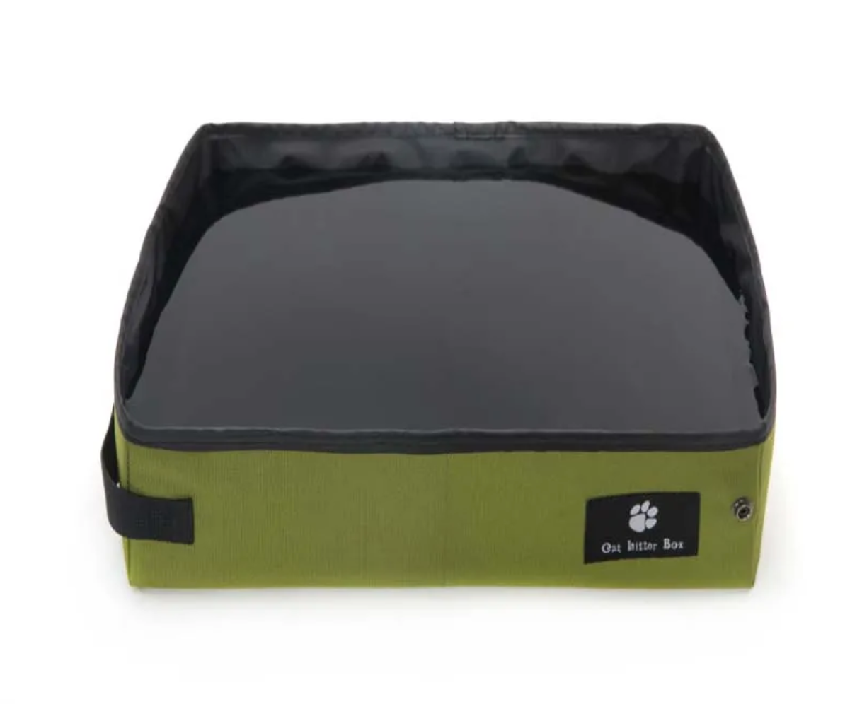Faltbare Katzentoilette für Reisen & Zuhause