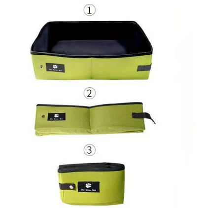 Faltbare Katzentoilette für Reisen & Zuhause