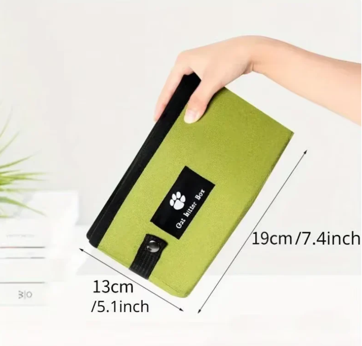 Faltbare Katzentoilette für Reisen & Zuhause