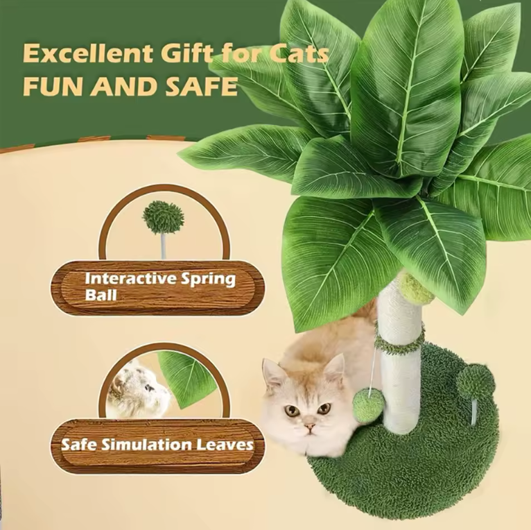 LeafLounge Cat Scratching Post