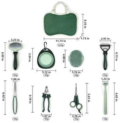 GroomMate 8-in-1 Pet Grooming Kit