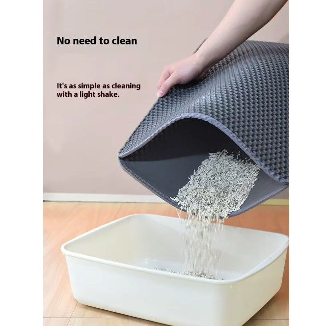 PawGuard Waterproof Cat Litter Mat