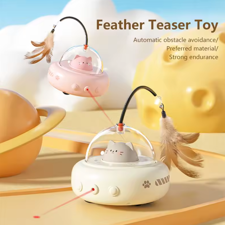 CosmoTease Smart Electric UFO Cat Teaser