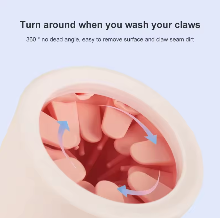 PawPurity Silicone Pet Foot Washer Cup
