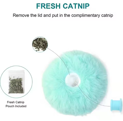 Smart Cat Interactive Plush Ball Toy