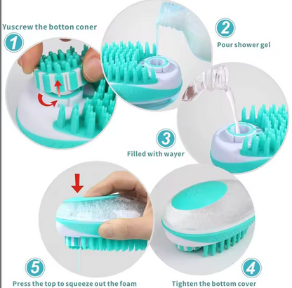 Silicone Pet Bath Brush