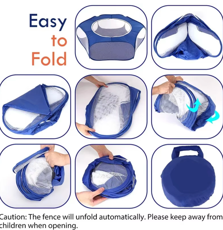 Pop-Up Pet Playpen