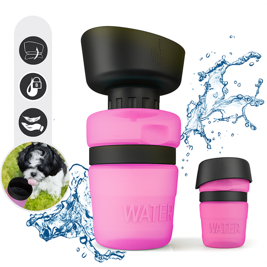 HydroGo – Zusammenklappbare Trinkflasche