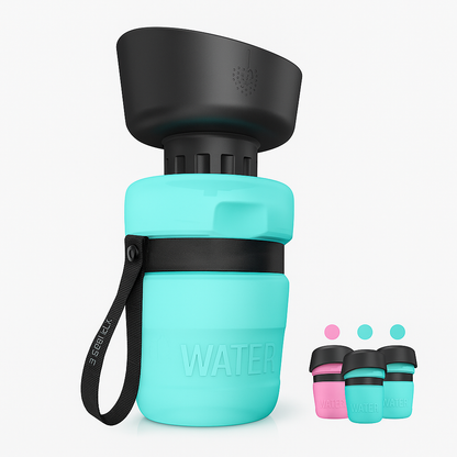 HydroGo – Zusammenklappbare Trinkflasche